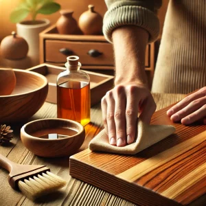 نگهداری از وسایل چوبی
