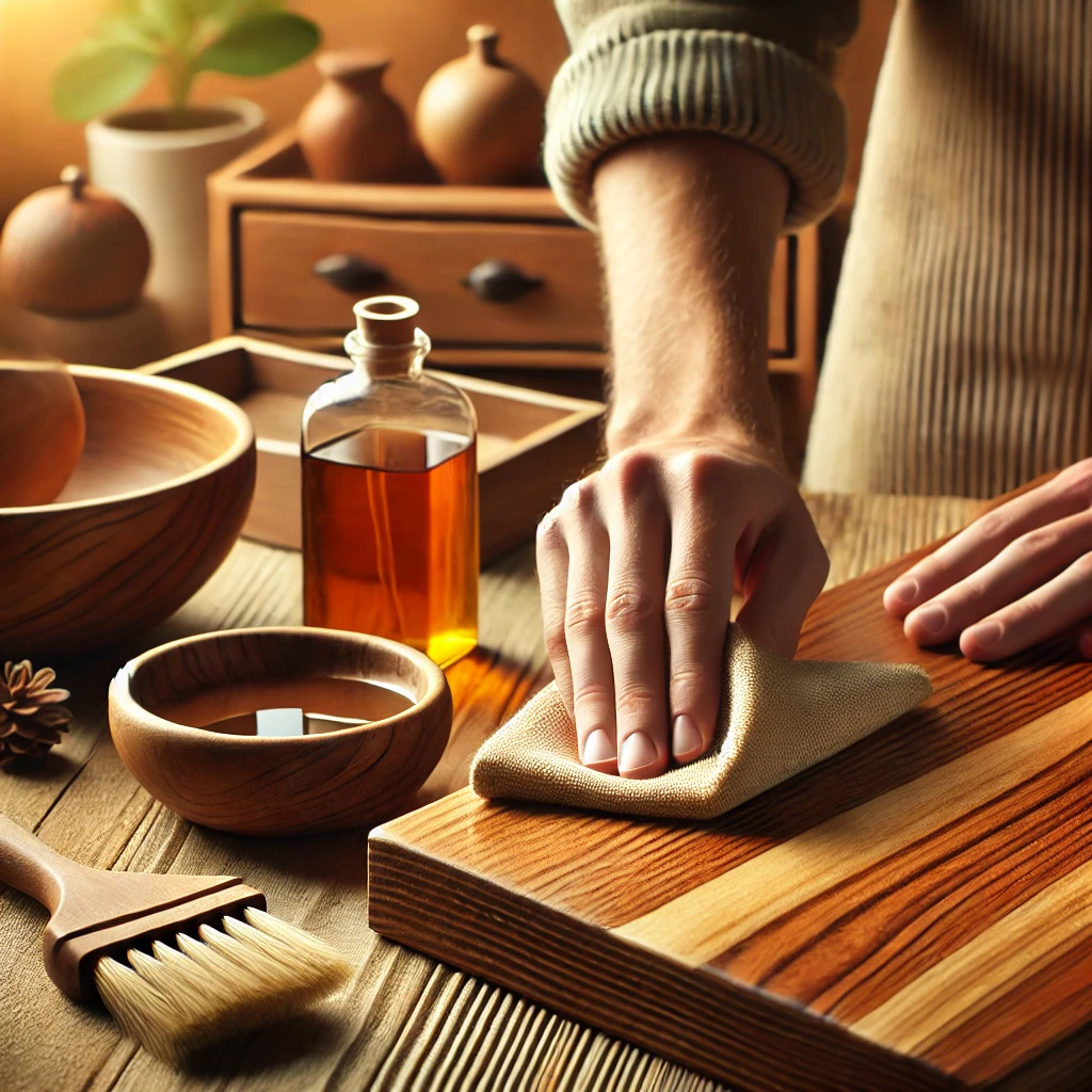 نگهداری از وسایل چوبی