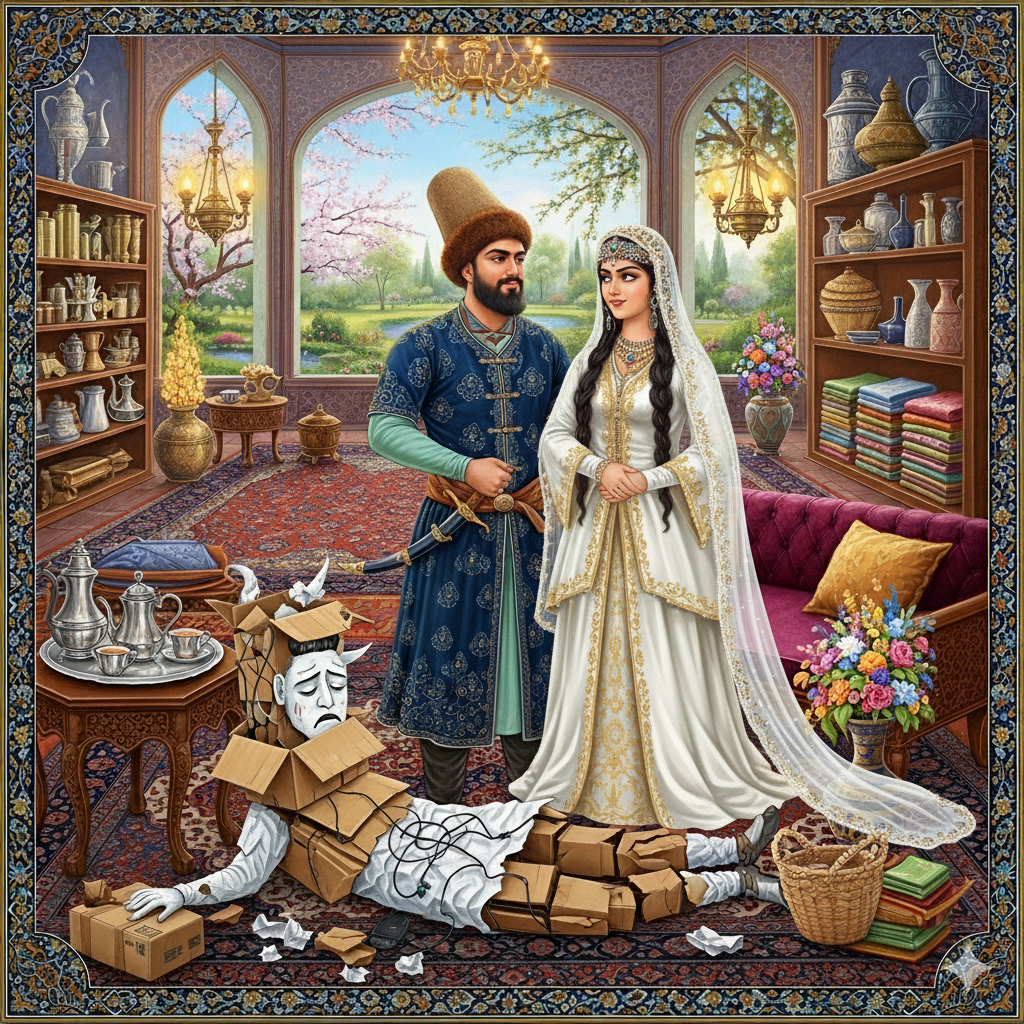 لیست کامل لوازم جهیزیه