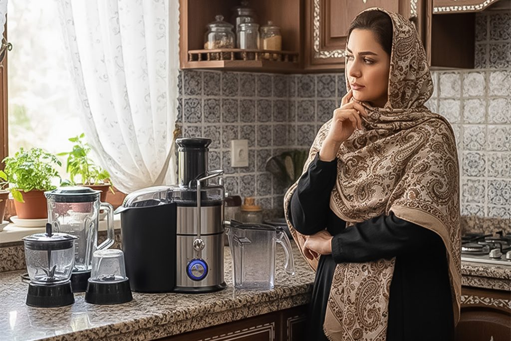 تفاوت آبمیوه‌گیری تک‌کاره و 4کاره | کدام برای جهیزیه بهتر است؟