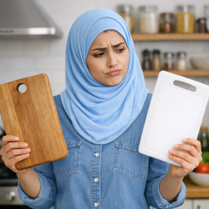 تخته گوشت پلاستیکی یا چوبی؟