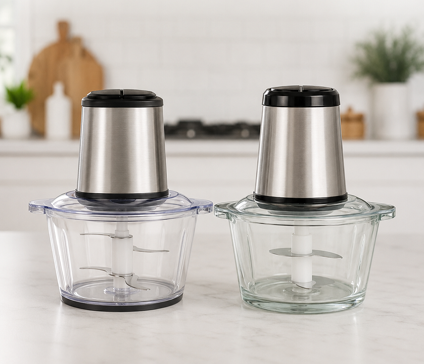 خردکن شیشه ای یا اکرولیک؟ راهنمای تخصصی 1405